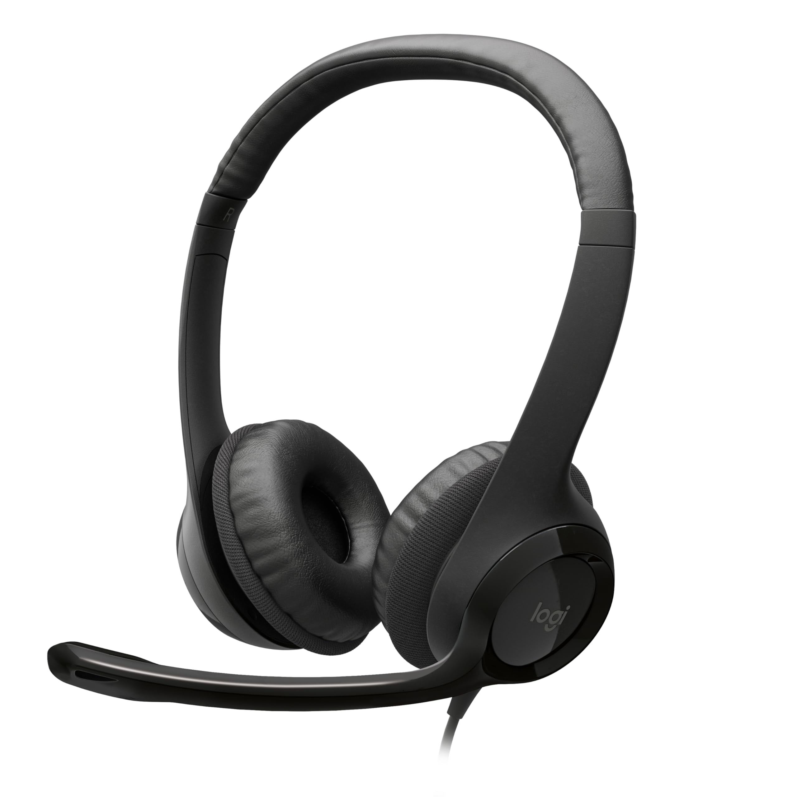 Logitech USB Headset H390 with Noise Cancelling Mic (Case of 16)