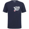 thumbnail image 2 of Men's Levelwear Navy USMNT Focal Blasted T-Shirt, 2 of 3