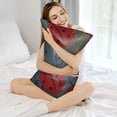 thumbnail image 4 of Silk Pillow Case for Hair And Skin Queen - Ladybug Cooling Sleep Throw Pillow Covers Standard Size 20x30in, comfort Satin Pillowcase with Zipper for Women Men, 4 of 7