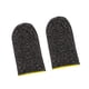 thumbnail image 4 of Methold Juego de 2 uds. De mangas para los dedos, a prueba de sudor, transpirable, protector de pantalla, Kit de guantes tejidos, repuestos portátiles Videojuegos y accesorios Amarillo, 4 of 6