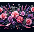 thumbnail image 4 of Floral Backdrop Banner Daisies Decoration for Wedding Party Supplies Event Background Photography Spring Summer Decor Celebration, 4 of 4