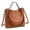 Brown, variant on GAEKEAO Women’s Hobo Bag Vegan Leather Tote with Top Handle and Adjustable Crossbody Strap