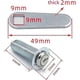 thumbnail image 2 of 2pack Extra-Long RV Cam Lock with 8025 Key Code 2 Inch Weather Resistant Cam Lock for RV Thick Drawer and Compartment Door Replacing CH751 Lock, 2 of 5