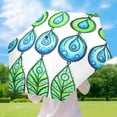thumbnail image 6 of Blue Lotus on Water Umbrellas for Sun Auto Open Close UV50+ Waterproof 5-Fold Compact Fiberglass Frame, 6 of 6