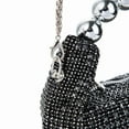 thumbnail image 4 of YIFEI Women Rhinestone Beaded Evening Bag Sparkling Clutch with Detachable Strap for Wedding Party, 4 of 5