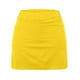 thumbnail image 5 of Falda culotte de talle medio para mujer: cintura elástica, bolsillos laterales, diseño fluido en capas, falda estampada informal para el verano., 5 of 6
