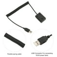 thumbnail image 3 of Dummy FW50 Black Plastic Full Decoder 2A USB Port Dummy Battery Pack with Spring Wire for  Digital Camera, 3 of 7