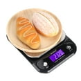 thumbnail image 4 of Báscula electrónica digital de cocina de 5kg y 0,1g, báscula de peso para alimentos para cocinar y hornear (WH B23), 4 of 13