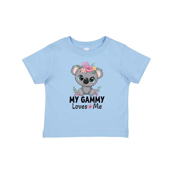 Inktastic My Gammy Loves Me Girl Grandchild Koala Girls Baby T-Shirt