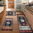 thumbnail image 2 of Farmhouse Kitchen Rugs Set 3 Piece, Boho Kitchen Mats for Floor, Non-Slip Kitchen Rug Waterproof Mats for Kitchen, Runner Rugs for Hallway Laundry Holiday Sink Decor, 2 of 12