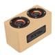 thumbnail image 5 of Altavoz inalámbrico Bluetooth, subwoofer Retro, altavoces portátiles para ordenador con micrófono para ordenador de escritorio y TV, 5 of 8