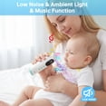 thumbnail image 4 of Baby Nasal Aspirator, Electric Nose Booger Sucker for Baby, Automatic Baby Nose Cleaner USB Rechargeable w/ 5 Suctions Modes, Music & Colorful Light Soothing Function for Infants Toddlers Kids Child, 4 of 9