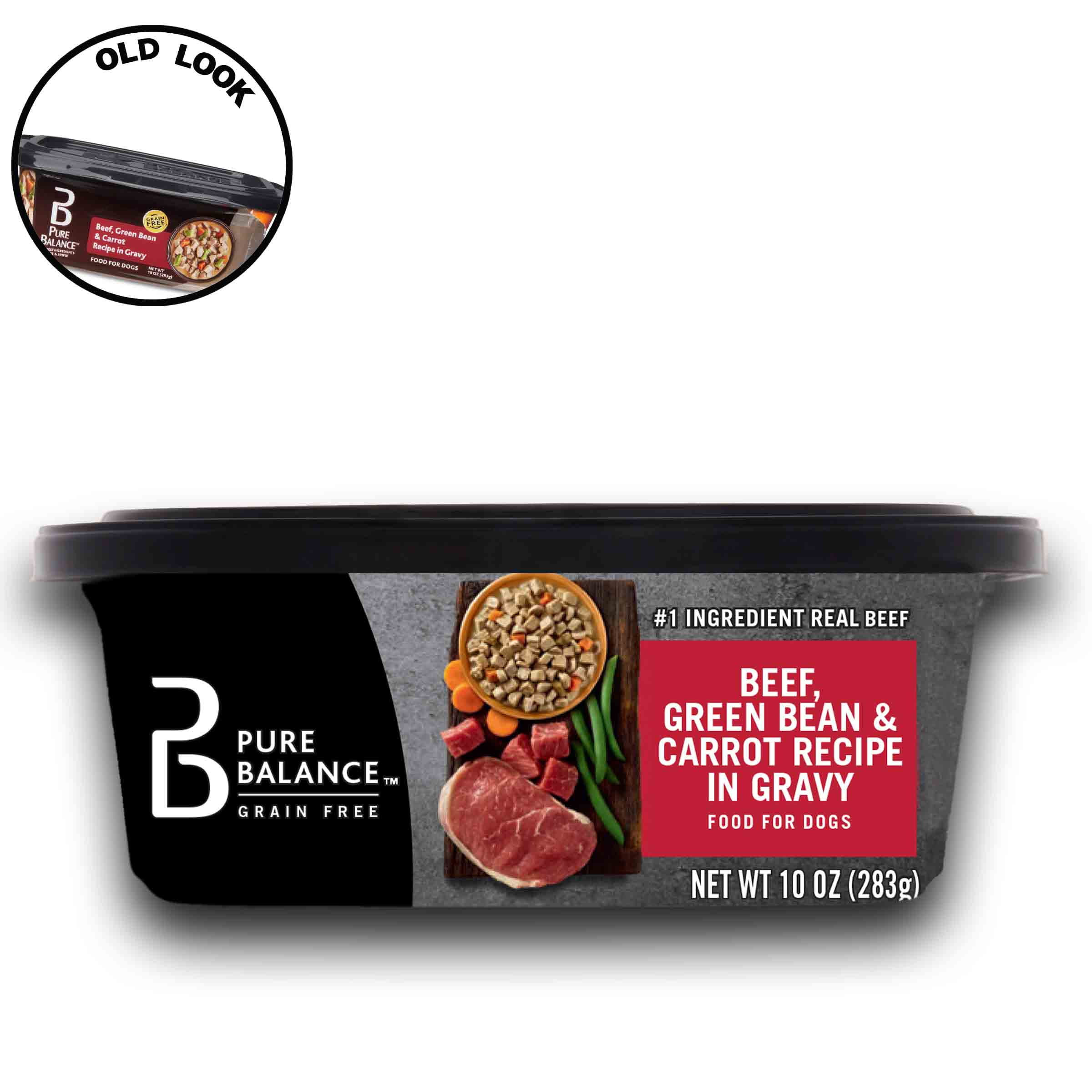 Pure Balance GrainFree Beef, Green Bean & Carrot Recipe in Gravy Wet