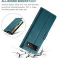 thumbnail image 6 of Wallet Case for Google Pixel 6 Pro,Magnetic Protect PU Leather Flip Case with Card Holders RFID Blocking Kickstand Shockproof Protection Case for Google Pixel 6 Pro 2021 (Teal), 6 of 8