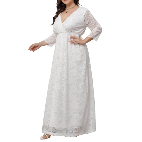 QIPOPIQ Formal Dresses for Women Formal Dresses Short Sleeve Clothing New Plus Size Summer Dress Dresses Evening Dresses Long Dresses 2023 Deals