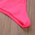 thumbnail image 4 of Qiylii Sexy Women Summer Solid Bikini Set Push-Up Padded Swimwear Bandage Star Swimsuit Bathing Beachwear, 4 of 6