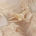 thumbnail image 5 of Yuyuzo Winter Plush Vest for Women Button Fleece Jackets Solid Color Warm Tops Blouse, 5 of 5