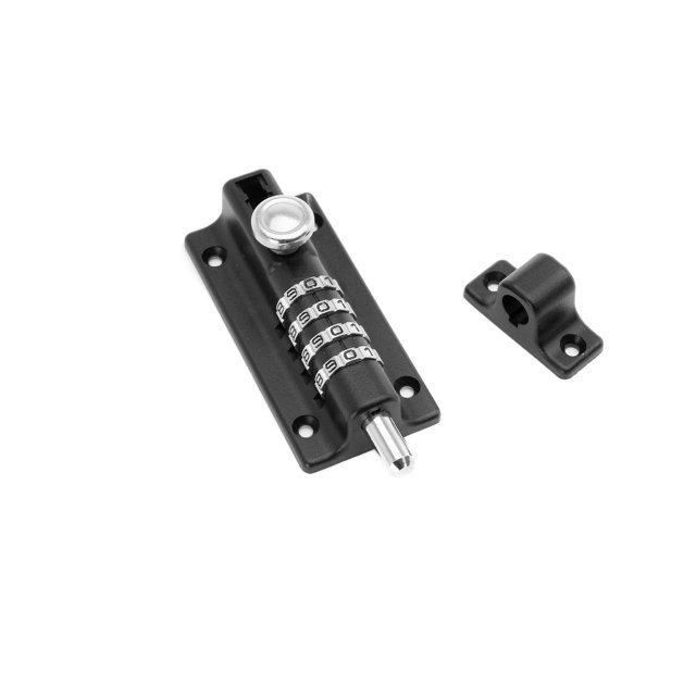 serrure De Porte Code, Serrure De Porte Recodable 4 Roues Serrure Combinaison Sans Cl Tanche Avec Haute Scurit