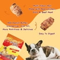 thumbnail image 5 of Jungle Calling Multi Flavor Rolls Dog Treats, Peanut Butter, Duck, Chicken & Beef, Rawhide Free Dog Snacks, 5 of 9
