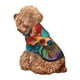 thumbnail image 5 of Fotbe Colorful Textured Chihuahua Sudadera con Estampado para Perros Pequeños – Suéter con Capucha para Mascotas, Tela Suave de Forro Polar con Bolsillo-Large, 5 of 7