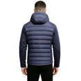 thumbnail image 4 of Men's Lightweight Puffer Jackets, Water-Resistant Casual Winter Hooded Coat, Travel, 4 of 6