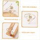 thumbnail image 4 of 6 Piezas de Anillo de Cortina con Diseño de Decoraciones de Aleación, Conjunto de Brazalete de Flores de Metal Exagerado Elegante con Diamantes, Dorado, 4 of 5