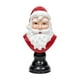 thumbnail image 2 of Busto clásico de Papá Noel en resina | Decoración navideña de mesa de 15 cm con base negra | Decoración navideña para el hogar y la oficina, ideal para sala de estar, 2 of 9