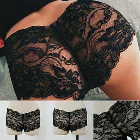 

Women s Sexy Lingerie Floral Stretch Perspective Boxer Briefs Underpants