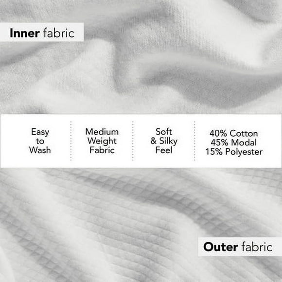 Boca Terry Towel Wrap for Women - Knit Waffle Weave Spa Wrap, Bath & Shower Wrap Around Towel with Snaps - White 2XL