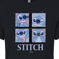 thumbnail image 3 of Disney - Lilo & Stitch - All The Expressions of Stitch - Juniors Cropped Cotton Blend T-Shirt, 3 of 5