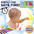 thumbnail image 3 of Set de colorear Bath Toys Bluey para niños con 10 crayones, 3 of 6