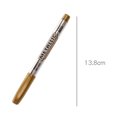 thumbnail image 3 of Baoke MP550 Permanent Metallic Craft Marker Gold/Silver for DIY Art & Surface Staining, Opaque Waterproof Ink for Wood Metal Glass Surfaces, 3 of 4