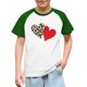 thumbnail image 1 of Blusas y camisas de manga corta con cuello redondo para niños y niñas, blusa de manga corta con estampado de cuello redondo, 1 of 7