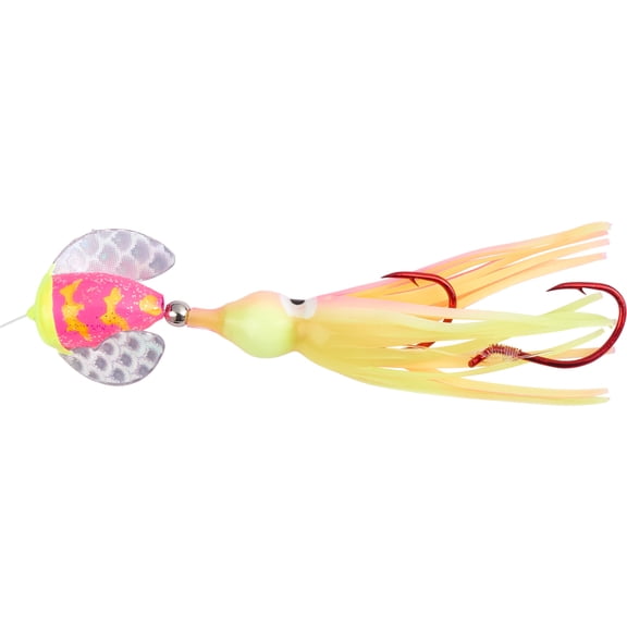 Yakima Bait Worden's Spin-N-Glo 1 1/2" Kokanee Rig, Chum Slick, Size 10 Body, 310 GPCT-MP
