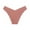 Coffee, variant on Juniors Seamless Thong Underwear - No VPL, V-Front Waistband, Everyday Comfort, Pink, Size M