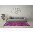 thumbnail image 3 of Ahgly Company Indoor Rectangle Persian Purple Traditional Area Rugs, 2' x 5', 3 of 4