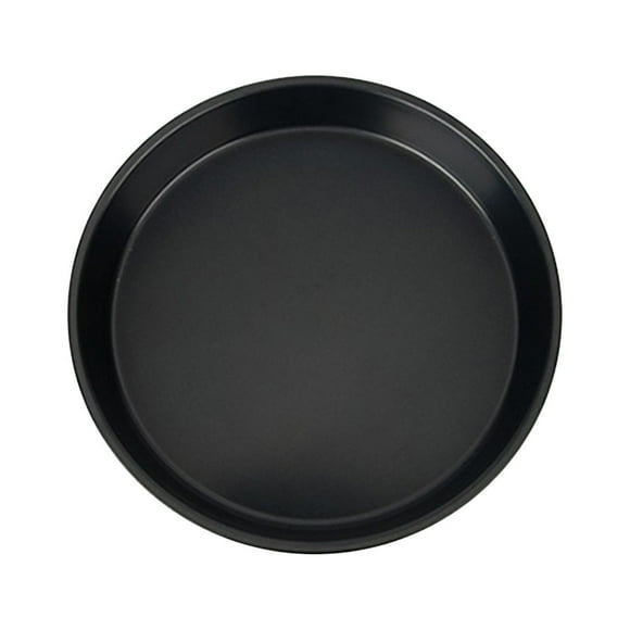 Bandeja para hornear de acero al carbono antiadherente para pizza | Hoja redonda resistente para pasteles, pan | Fácil desmoldeo | 10 pulgadas | Utensilio para hornear resistente al óxido