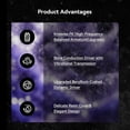 thumbnail image 3 of KBEAR Alkaid KB03 in Ear Monitor Headphones Wired Gaming Earbuds 1DD 1BA 1Bone Conduction Hybrid IEM Earphones Beryllium-Coated Dynamic 3D Printed Resin Cavity in Ear Monitor for Musician, 3 of 15