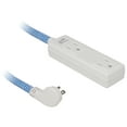 thumbnail image 2 of iLive 3 Outlet Fabric Power Cord, IAT70BU, Blue, 2 of 3