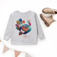 thumbnail image 4 of Turkey Patchwork Print - Youth Graphic Sweatshirt, 4 of 10