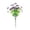 A002- Dark Purple, variant on Artificial White Flowers Faux Flower Bouquet with Eucalyptus Leaves, Uv Resistant Fake Floral Stems for Home Decor Wedding Arrangements Bridal Shower Centerpieces, Single Pack