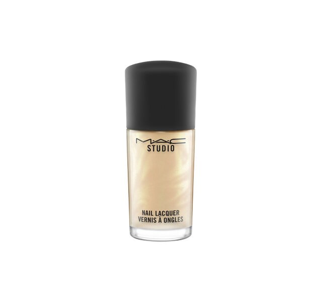 Mac Nail Polish Nail Polish Top Coat Liquid Pigment Gold Pearl Walmart Com