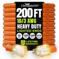 thumbnail image 1 of Cable de alimentación LifeSupplyUSA de 61 m para exterior e interior, calibre 10 AWG, de 3 clavijas, 1 of 8