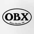 thumbnail image 2 of CafePress - OBX Outer Banks, NC Oval - Adjustable Unisex Printed Trucker Hat with Mesh Back, 2 of 10