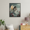 thumbnail image 4 of Paint By Numbers Kit for Adults Beginner - DIY Angel Serenity Cloud Roses Dream Canvas Painting Kits for Adults, Frameless Paint By Number for Adults for Home Wall Decor 16x20 Inch, 4 of 7