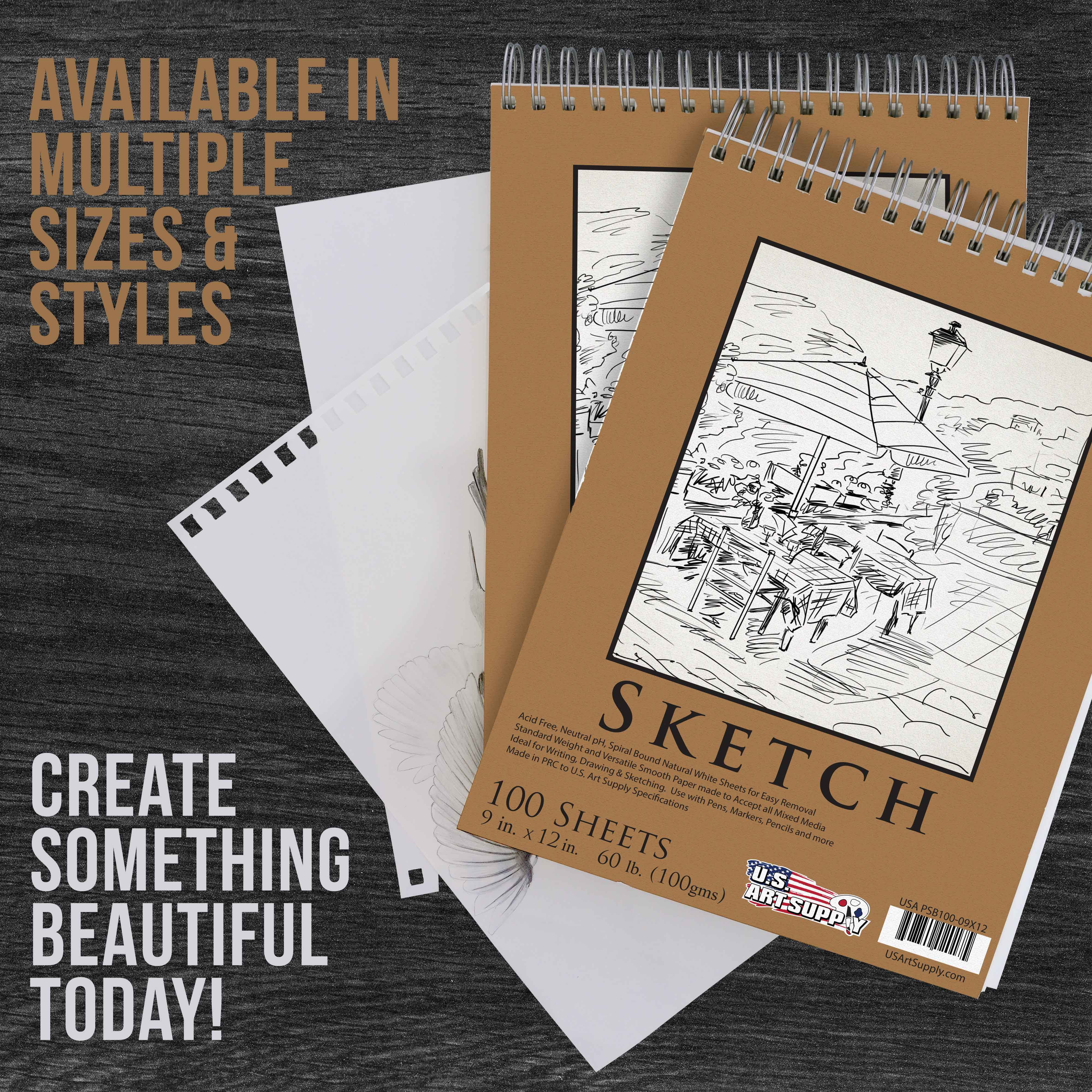 Sketch Bundle - 22-piece Sketch Set plus 60-page Sketch Pad