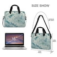 thumbnail image 3 of 16" Laptop Briefcase for Work Travel Laptop Shoulder Bag Carrying Handbag Laptop Case Delicate Dragonflies Pattern, 3 of 8