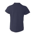 thumbnail image 3 of Bella Canvas Jersey Short-Sleeve Tee 3001Y, XL, Navy, 3 of 3