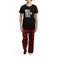 thumbnail image 4 of CafePress - Best Sister Ever Pajamas - Women's Short Sleeve Print T-Shirt and Pants Dark Cotton Pajama Set, 4 of 7