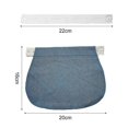 thumbnail image 5 of 4-piece Denim Belt, Adjustable Extension Belt, Elastic Pants Extension Belt For Pregnant Women, Elastic Extension, 5 of 5